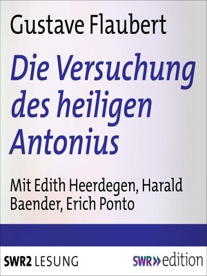 cover image of Die Versuchung des heiligen Antonius